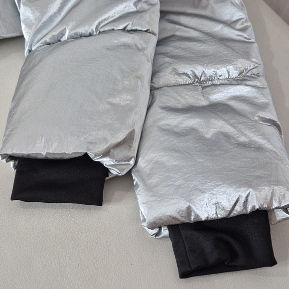Gap Silver Big Puff Crop Jacket - Size SP - Picture 10 of 16